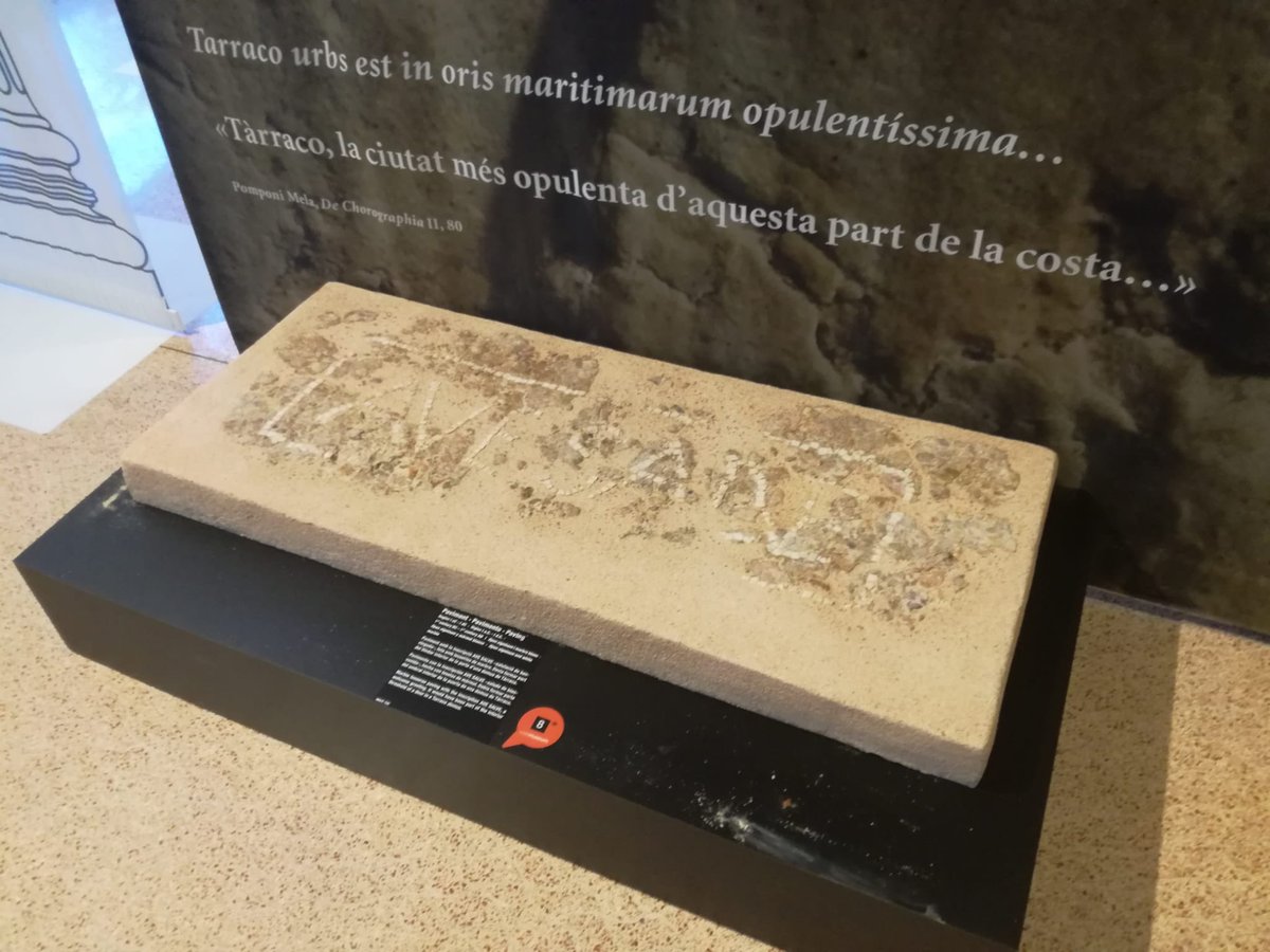 MNATTGN's tweet photo. 🤗 Avui ha estat un dia de retrobades!
El mosaic “Ave Salve” i els emblemes de la Vil·la dels Munts han tornat a l’exposició TARRACO/MNAT després de ser sotmesos a un procés de conservació-restauració al CRBMC.
Voleu veure com llueixen? Us esperem al Tinglado4! 
#restauracio https://t.co/6L9yci5PHO