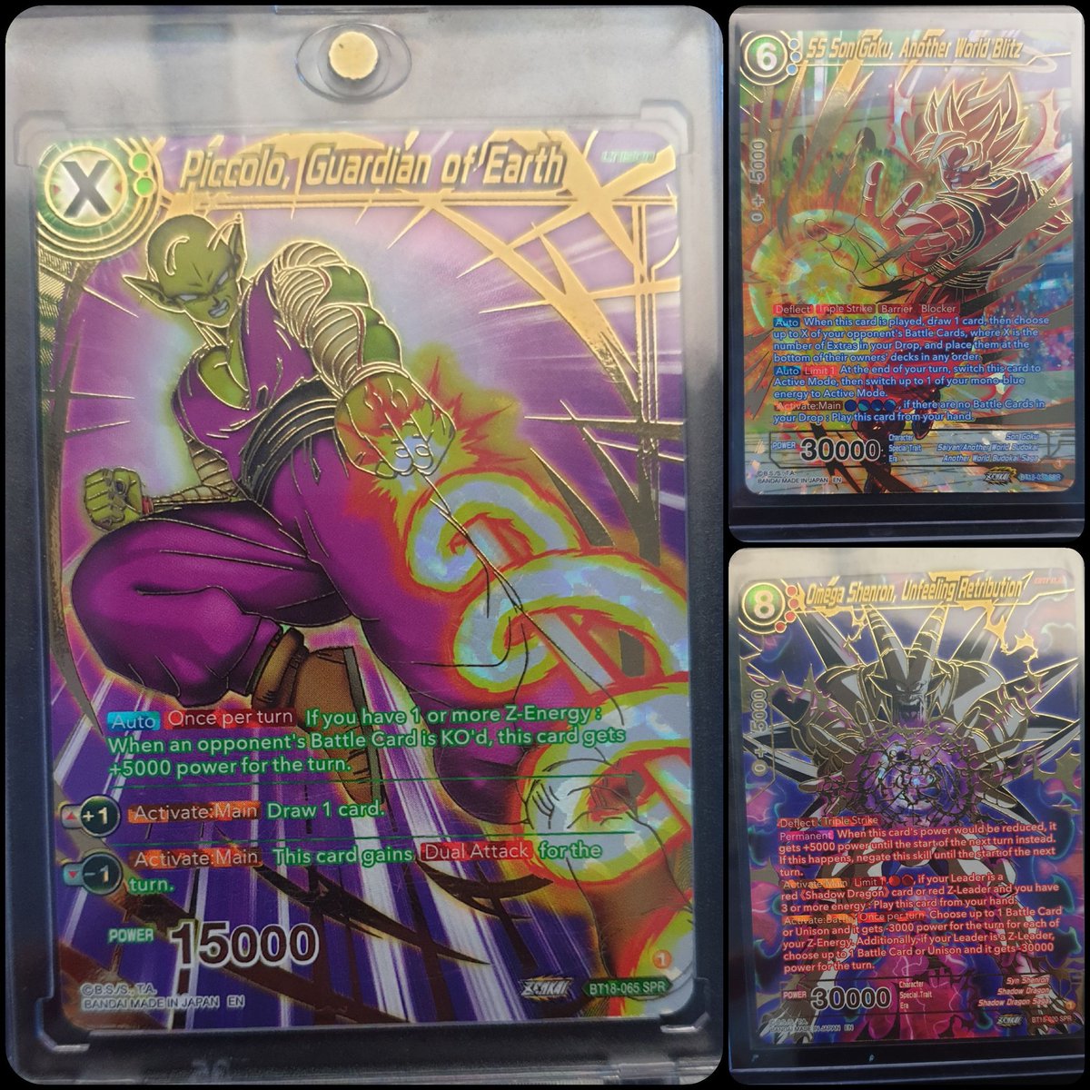 That's a wrap for our 1st Z01 Box💯

Thank you to everyone who supported myself and <a href="/BennyCabbage/">Goblin King Cabbage</a>
In our stream on Saturday 🥰 We love you so much❤❤

Pulled 3 Really nice SPR's
Followed by a heap of nice SR cards💪🏼

No SCR or GOD RARE but.... We still have 1 box to open😃😈