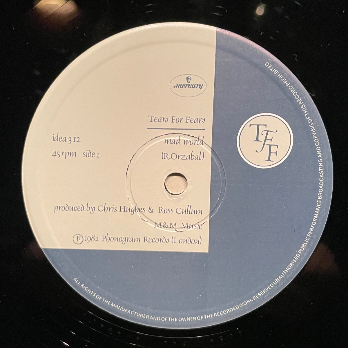 MILEHIGHCLUB202's tweet photo. ほな12いこか
TEARS FOR FEARS / Mad World [’82 Mercury --- idea 312]
#TearsForFears #MadWorld #theHurting #ChrisHughes #PostPunkParty #vinylbar #recordbar #レコードバー #mhc19092022
https://t.co/PuNCgjN8AC https://t.co/TfXmU4NZJY