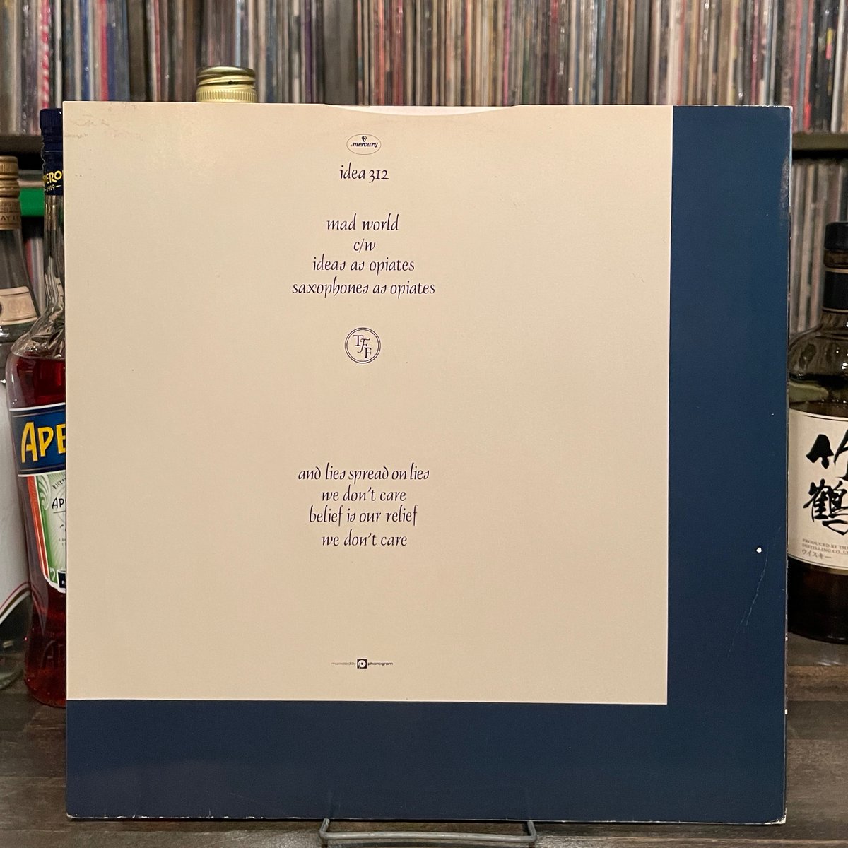 MILEHIGHCLUB202's tweet photo. ほな12いこか
TEARS FOR FEARS / Mad World [’82 Mercury --- idea 312]
#TearsForFears #MadWorld #theHurting #ChrisHughes #PostPunkParty #vinylbar #recordbar #レコードバー #mhc19092022
https://t.co/PuNCgjN8AC https://t.co/TfXmU4NZJY