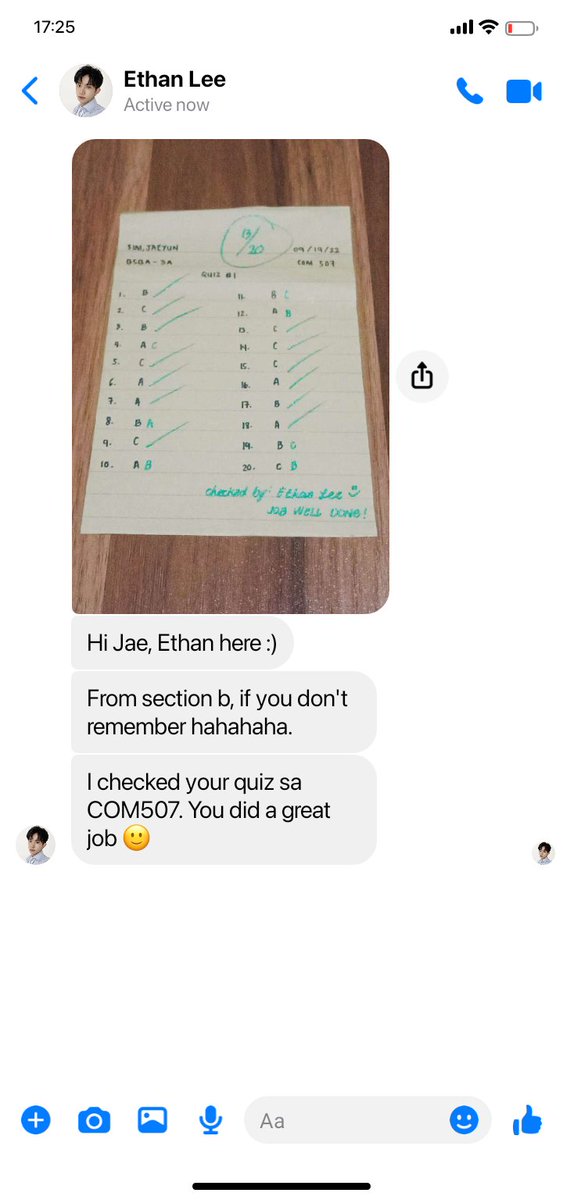 quiz,
— a #heejake au in which ang crush ni jae na si ethan ang nakakuha ng papel at nag-check ng quiz niya.