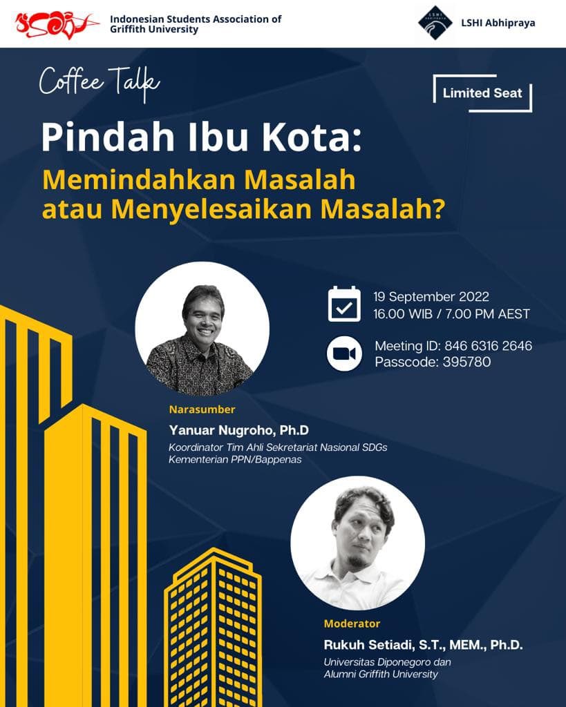 nadia farabi (@nadiafarabi) on Twitter photo Thank you Pak <a href="/yanuarnugroho/">Yanuar Nugroho</a> for a great discussion today on the plan to move Indonesia’s capital city to East Kalimantan. An ambitious plan, very high political, yet it offers opportunity for growth (with ifs). <a href="/ppia_isagu/">PPIA ISAGU</a> Thank you Pak <a href="/yanuarnugroho/">Yanuar Nugroho</a> for a great discussion today on the plan to move Indonesia’s capital city to East Kalimantan. An ambitious plan, very high political, yet it offers opportunity for growth (with ifs). <a href="/ppia_isagu/">PPIA ISAGU</a>
