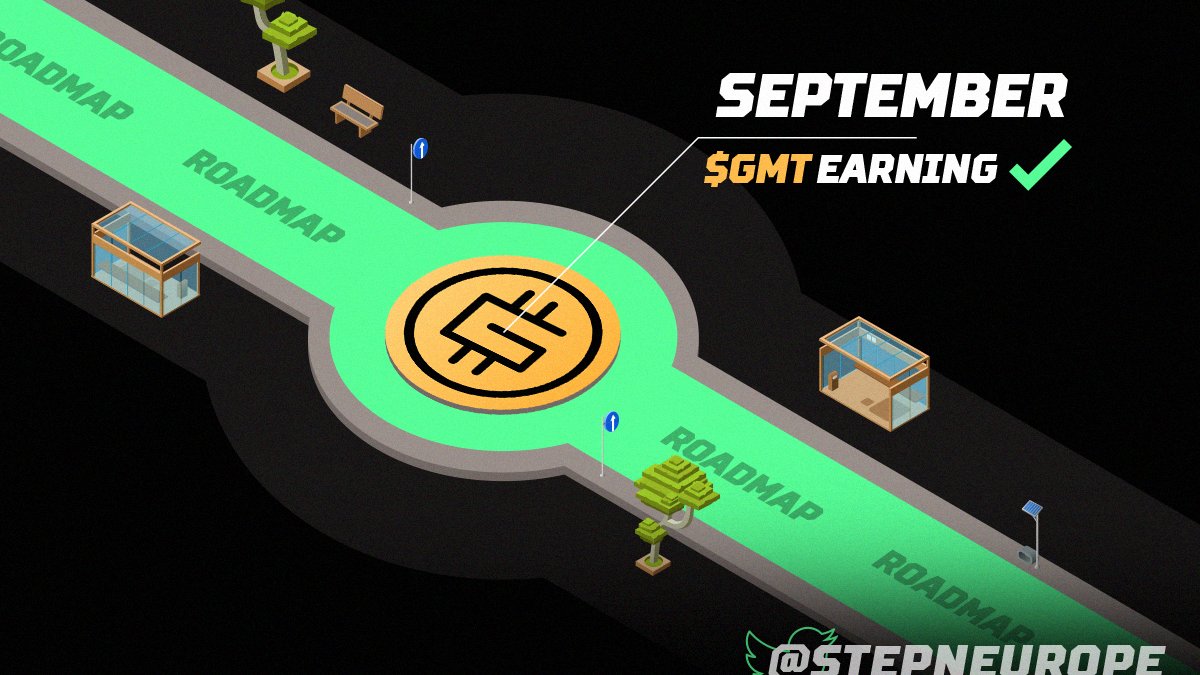 Have you checked the Roadmap? 🥰 #gst #gmt #solana #bnb #ethereum #STEPN #MoveAndEarn #crypto #play2earn #NFT <a href="/Stepnofficial/">STEPN GO</a>