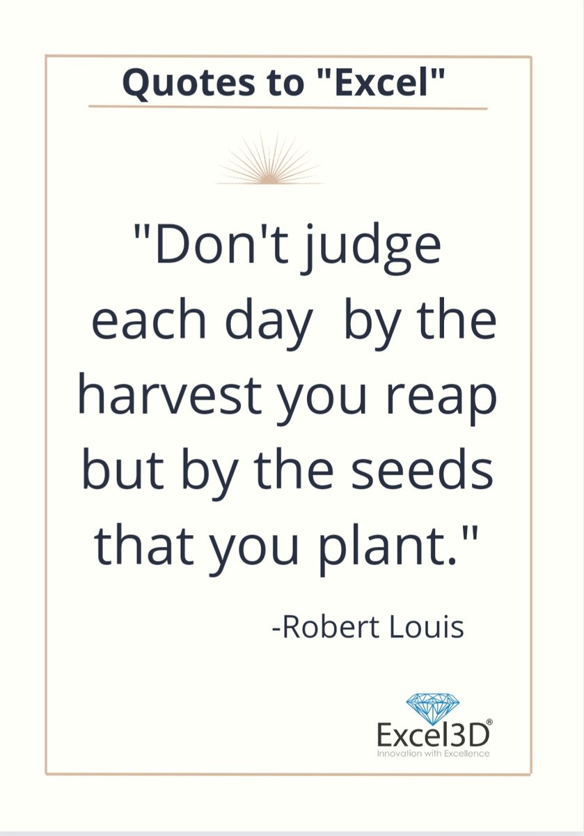 Excel3D's tweet photo. #yourmondaymotivation

#motivation #mondaymotivation #quotesoftheday #quotesaboutlife #quotes  #monday #quotestagram #life #worklifebalance #work #career #marketing  #marketinginstagram #marketingdigital #excel #excel3D #additivemanufacturing #3d #3ddesign  #Careers https://t.co/DgN9wMeMN9