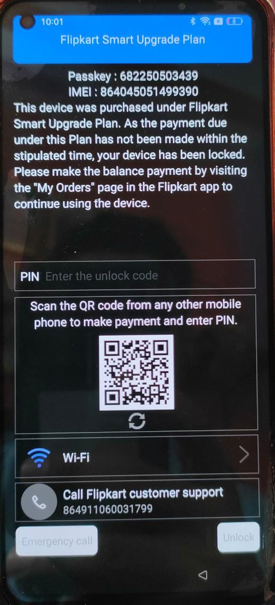 35bb384568924eb's tweet photo. @Flipkart Order no OD222244168962018000 i have purchased Realme X7 Max mobile. On 5th july i cleared my all dues. After 3 months on 8th Sept they locked my mobile for reason that I have not cleared my dues. Are you cheating with customers? it's 10 days but still mobile is locked https://t.co/PyrYrHMMCS