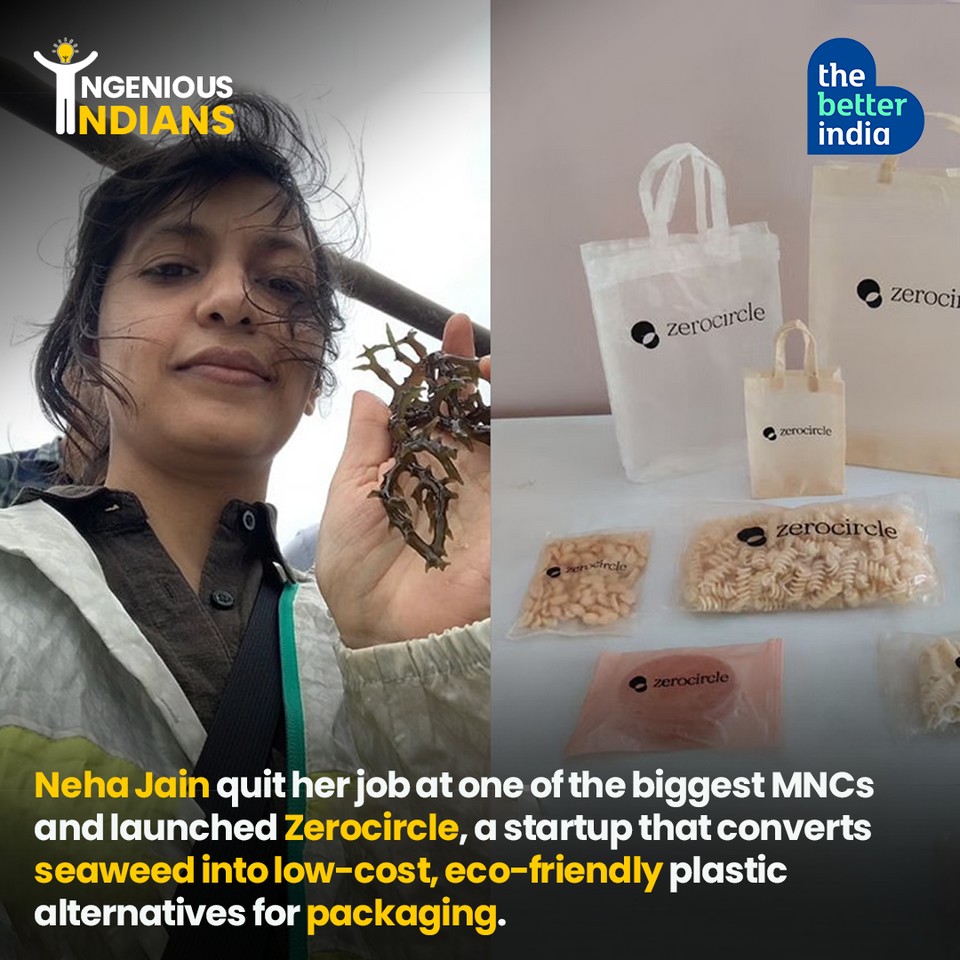The Better India on Twitter "Neha and her venture Zerocircle have been
