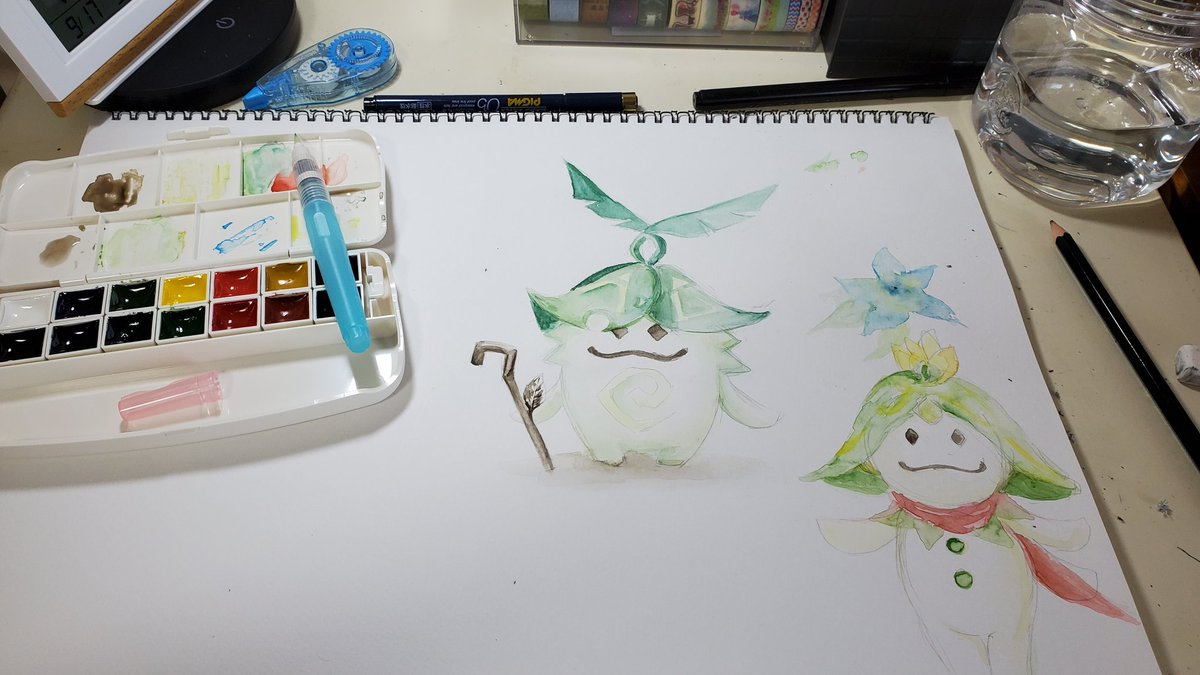 「アナログも楽しいぞ 」|ここなし⛩️新譜楽しみのイラスト