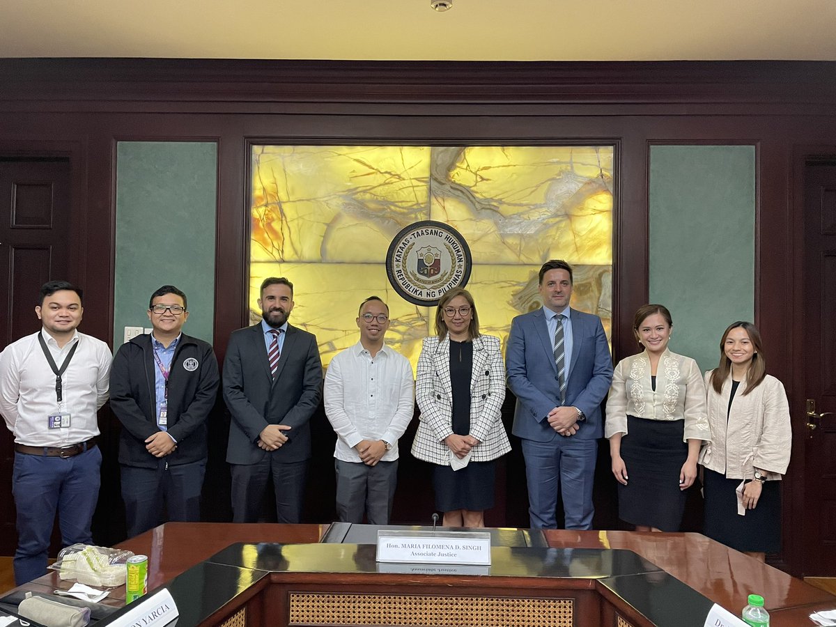 Met w/ the #SupremeCourt of the PHL 🇵🇭 today to discuss strategies for reducing #prisonovercrowding thru enhancements in criminal procedure rules and #JusticeSector coordination. #nelsonmandelarules @UNODC_SEAP @UNPhilippines @SCPh_PIO Official news: bit.ly/3f1frZ2