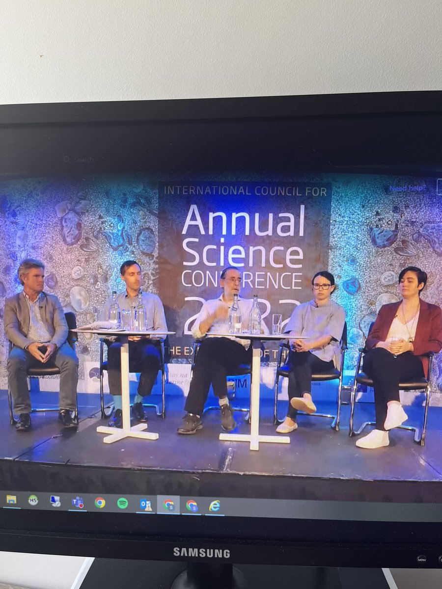 Some very thought provoking presentations as part of #ICESASC22 keynote panel.