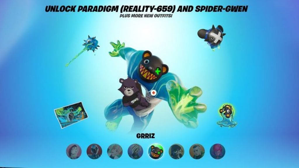 CLvalenzuelaT's tweet photo. Fotos 1 de 2. Skin del pase de batalla temporada 4 
#FortniteParadise #FortniteChapter3Season4 #EpicPartner #FortniteVibin #Fortnite https://t.co/bXfgrVwq7x