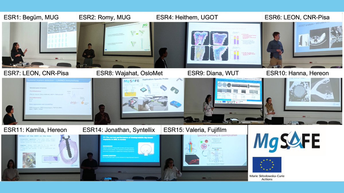 That's a wrap! <a href="/mgsafe_eu/">MgSafe - European Training Network</a> farewell weekend took place at <a href="/WUT_edu/">Warsaw University of Technology</a>. The ESRs amazingly presented their PhD research (1/2) #MgSafeForeverAndEver