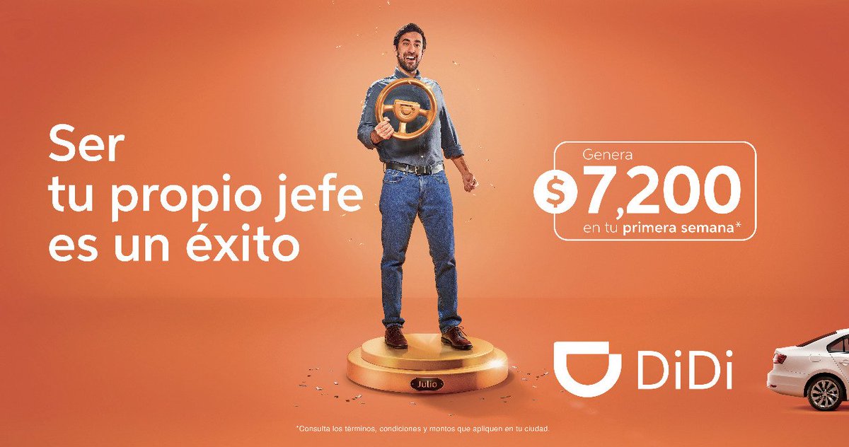 PublimetroMX's tweet photo. Cada viaje, un éxito. @DiDi_Mexico https://t.co/7l5lv3WY7h