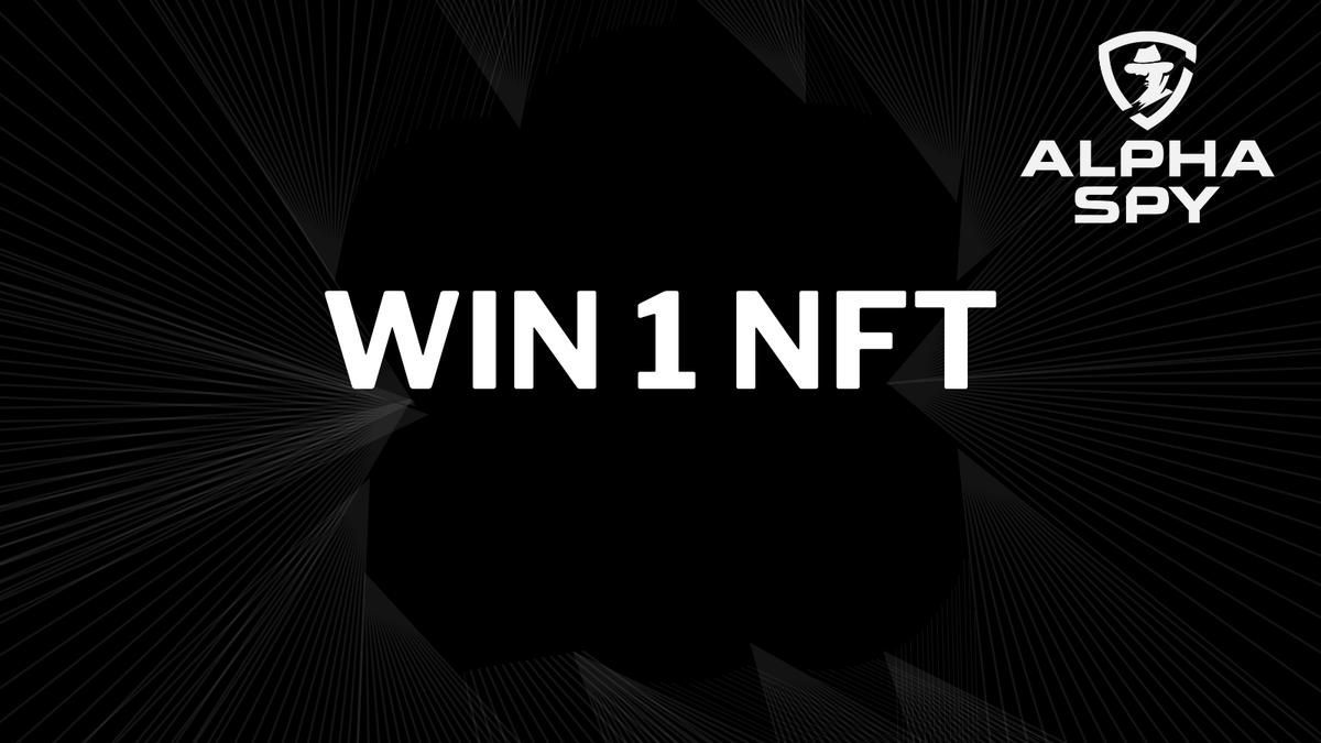 AlphaSpynft's tweet photo. 🎁Giveaway🎁

🏆 1 NFT @AlphaSpynft 🏆
Entry:
1️⃣ Follow Us
2️⃣ Like &amp; RT
3️⃣ Tag 3 friends

⏰48h, 1 Winner
#NFTs #NFTGiveaways #Giveaway https://t.co/hUbd5X52NN