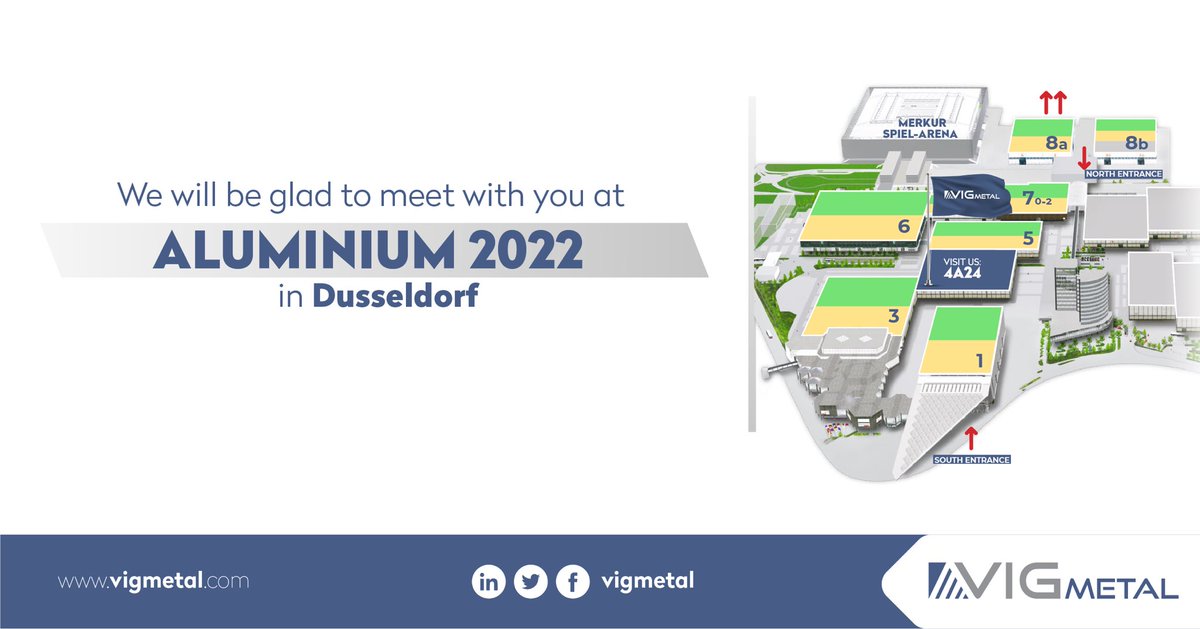 VIGMETAL's tweet photo. At ALUMINIUM 2022 which will take place with the concept of “Sharing a Vision” this year, we will be glad to share what we did for our biggest investment Earth.
🌟

#VigMetal
#VigGroup
#SürdürülebilirVizyonSürdürülebilirDünya https://t.co/1ruFQ8Vz0e