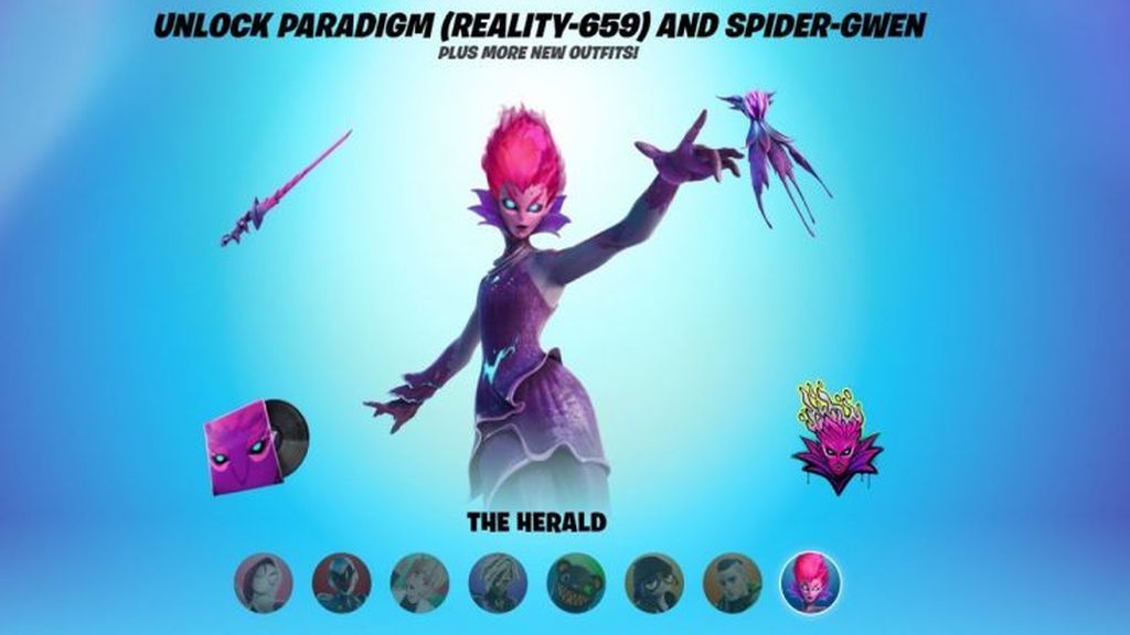 CLvalenzuelaT's tweet photo. Fotos 2 de 2. Skin del pase de batalla temporada 4.
Recuerden poner código vikingo en la tienda para apoyar ❤️
#FortniteChapter3Season4 #Fortnite #FortniteParadise #EpicPartner #fortnite https://t.co/HmNnKQzDum