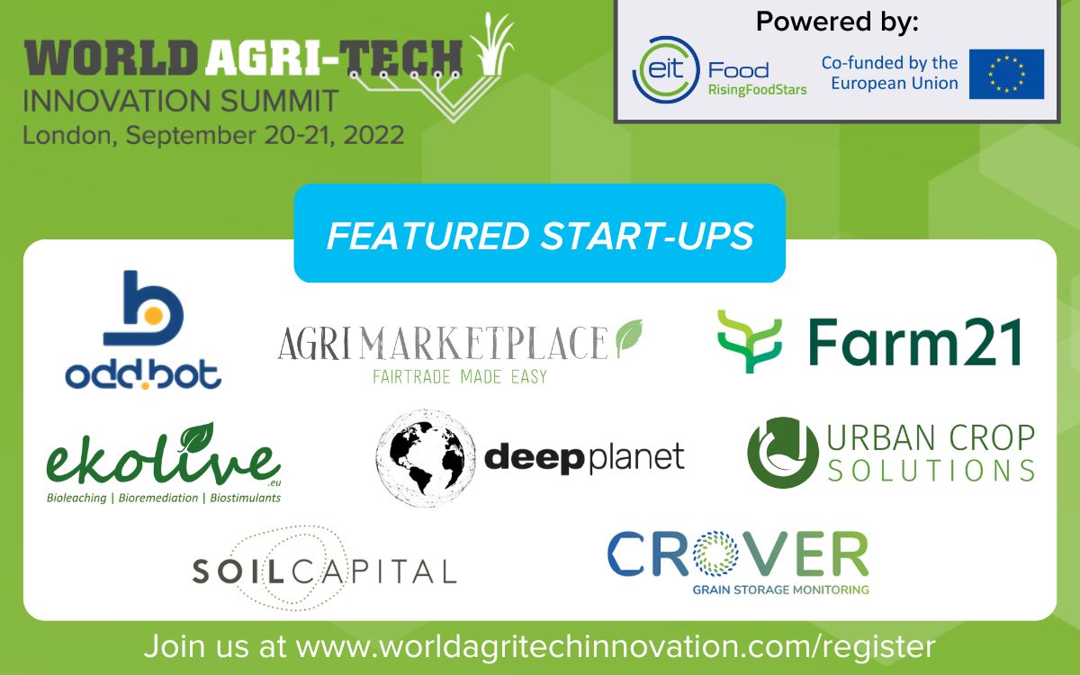 Delighted to attend @WorldAgriTech from tomorrow with #EIT RisingFoodStars #Agtech #WorldAgriTech