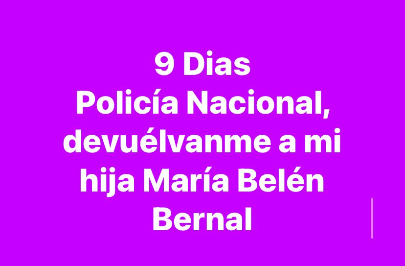 Hija de mi vida Isaack y yo te necesitamos