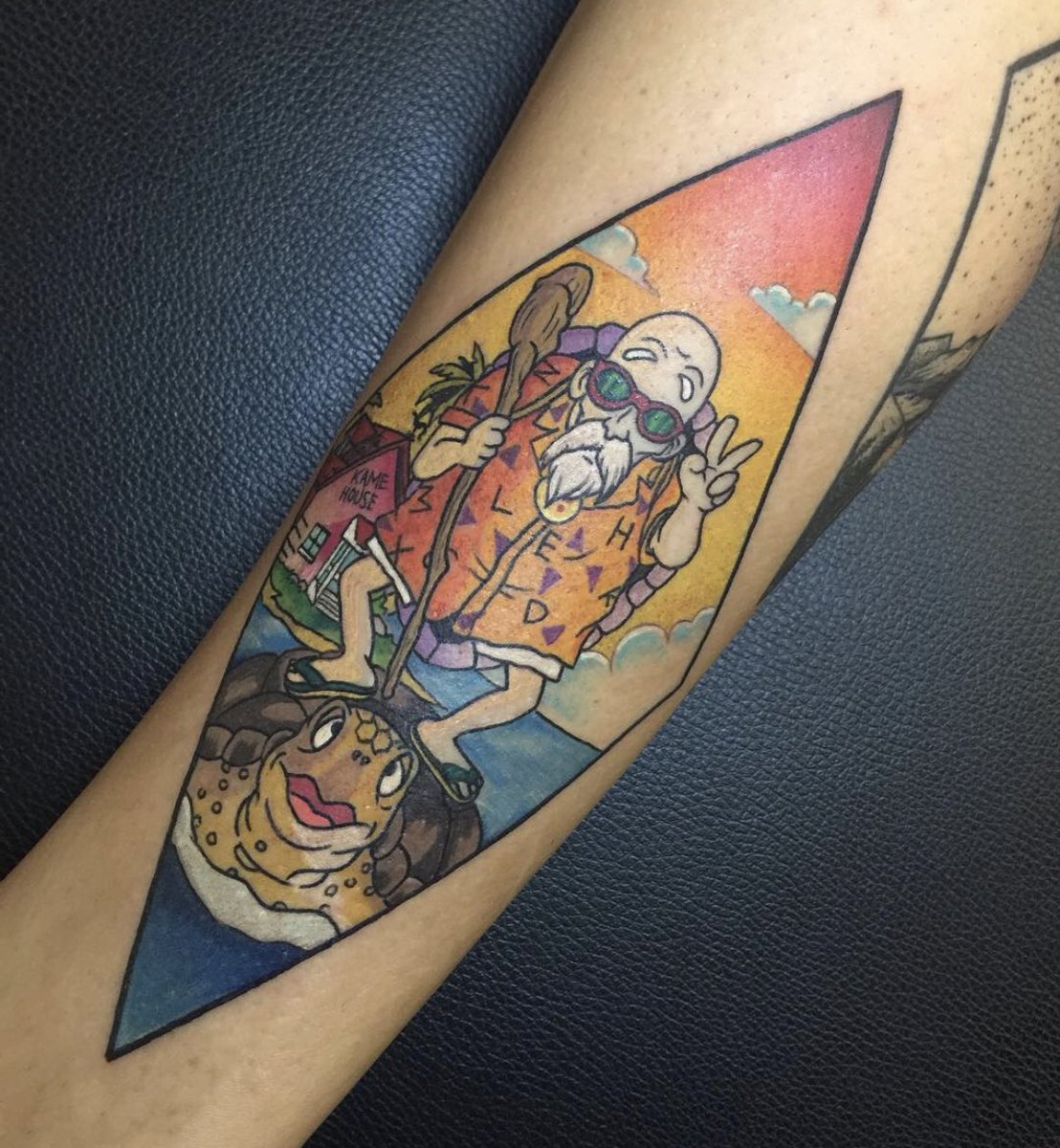 ClandestinkTatt's tweet photo. #Tattoo 2018 #DragonBall #akiratoriyama #Tortuga #duende #fullet #anime #INK #drawing https://t.co/HgnHQRE1zE