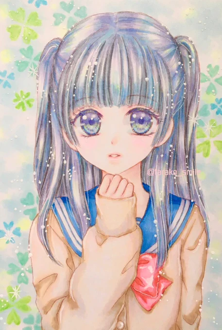 セーラー服は大好きなのでもっと描いて行きたいです4枚目はファンアートです#あなたのセーラー服をみせてください#新規フォロワーさん向けに過去作を上げてみる#どこかの誰かに刺さればそれで良い 