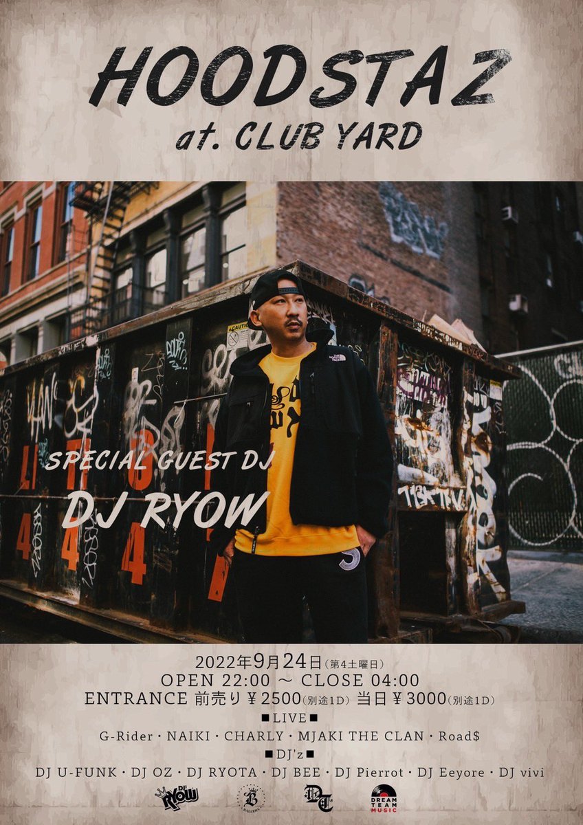 djryow's tweet photo. 今週木曜日はT2 NAGOYA, 金曜日はZEUS NIGHTCLUB東京にてWIRED PRE-PARTY。土曜日は甲府CLUB YARDにて待ってます🙏🙏🙏 https://t.co/96TuNCiyne