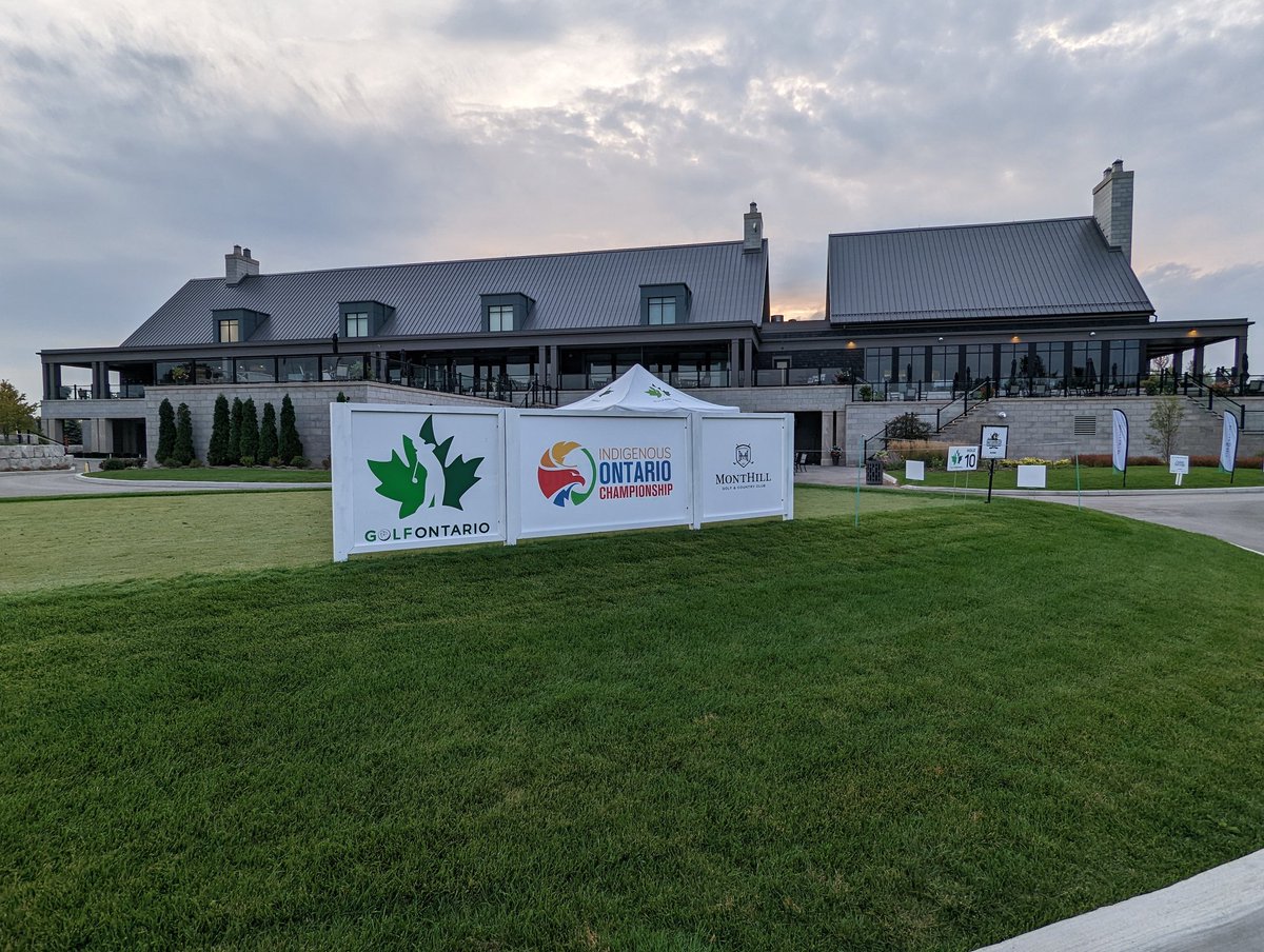 StuBradshaw1097's tweet photo. Day 1 of the @TheGolfOntario Indigenous Ontario Championship. https://t.co/mh1pbPwFu6