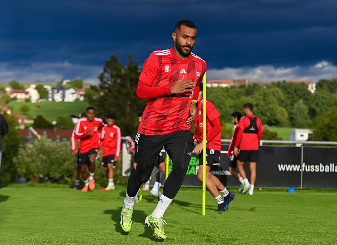 AGCFF_EN's tweet photo. The UAE 🇦🇪 national team @UAEFNT underwent their first training session at their camp in Austria, ahead of a friendly against Paraguay 🇵🇾 on Friday  

https://t.co/jMV9o312ew