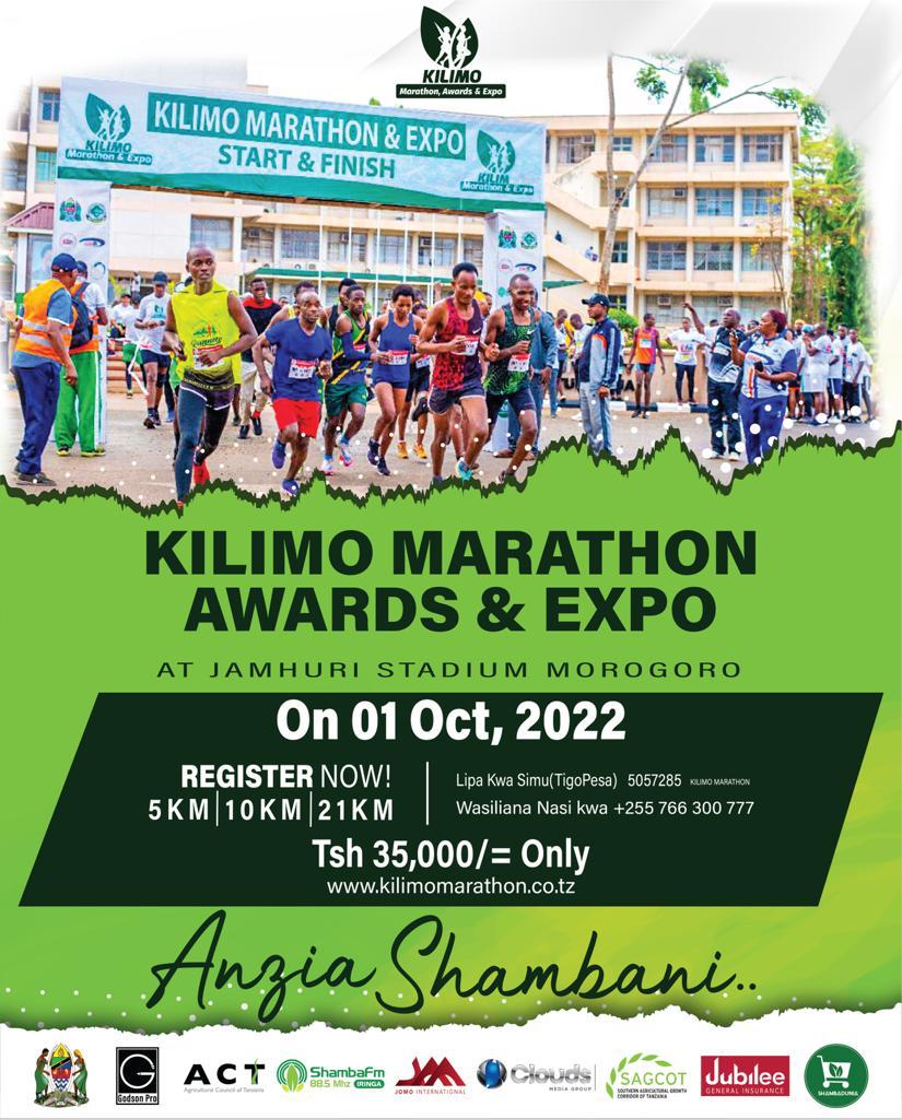 royalmediatz's tweet photo. Tuendelee kujisajili ili kushiriki โKilimo marathon, Award and Expo 2022โ
Jamuhuri stadium Morogoro kuanzia tarehe 29 Sept- 1 Oct
Tafadhali tumia link ๐๐ฟ
https://t.co/5gI7XitdV8 au 0754 222800/ 0766 300777
@shambadunia
#kilimomarathon #shambadunia https://t.co/zQp3Z7ui5i