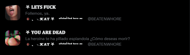httpfemboy's tweet photo. ᅠ
ᅠ
ᅠ
ᅠᅠᅠ¡Por supuesto que va a 'jugar' con su tía! ¿Y cómo quiere morir? Bueno, ella lo sabe perfectamente, ''aplastado''. 🤭💞
ᅠ
ᅠ
ᅠ https://t.co/6mQb489G3m