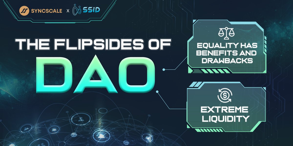 SSID_META's tweet photo. Continue with last article, although the idea of a Digital Autonomous Organization (DAO) seems liberating and forward-thinking...Continue reading: https://t.co/Yealh3MSBA

🔗Learn more: https://t.co/nEtJPFncAT

SSIDMETA
➡️https://t.co/dh4WXigTB6

#SSIDMeta #SSID #Defi #SSIDToken https://t.co/WQkgDP7Hff