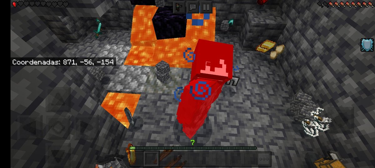 soragodofgames's tweet photo. Alv tremendo bug me paso en mi mundo de minecraft -demon world- @BobicraftMC @ElRichMC @Mishifuxddd https://t.co/pKfdTfIt45