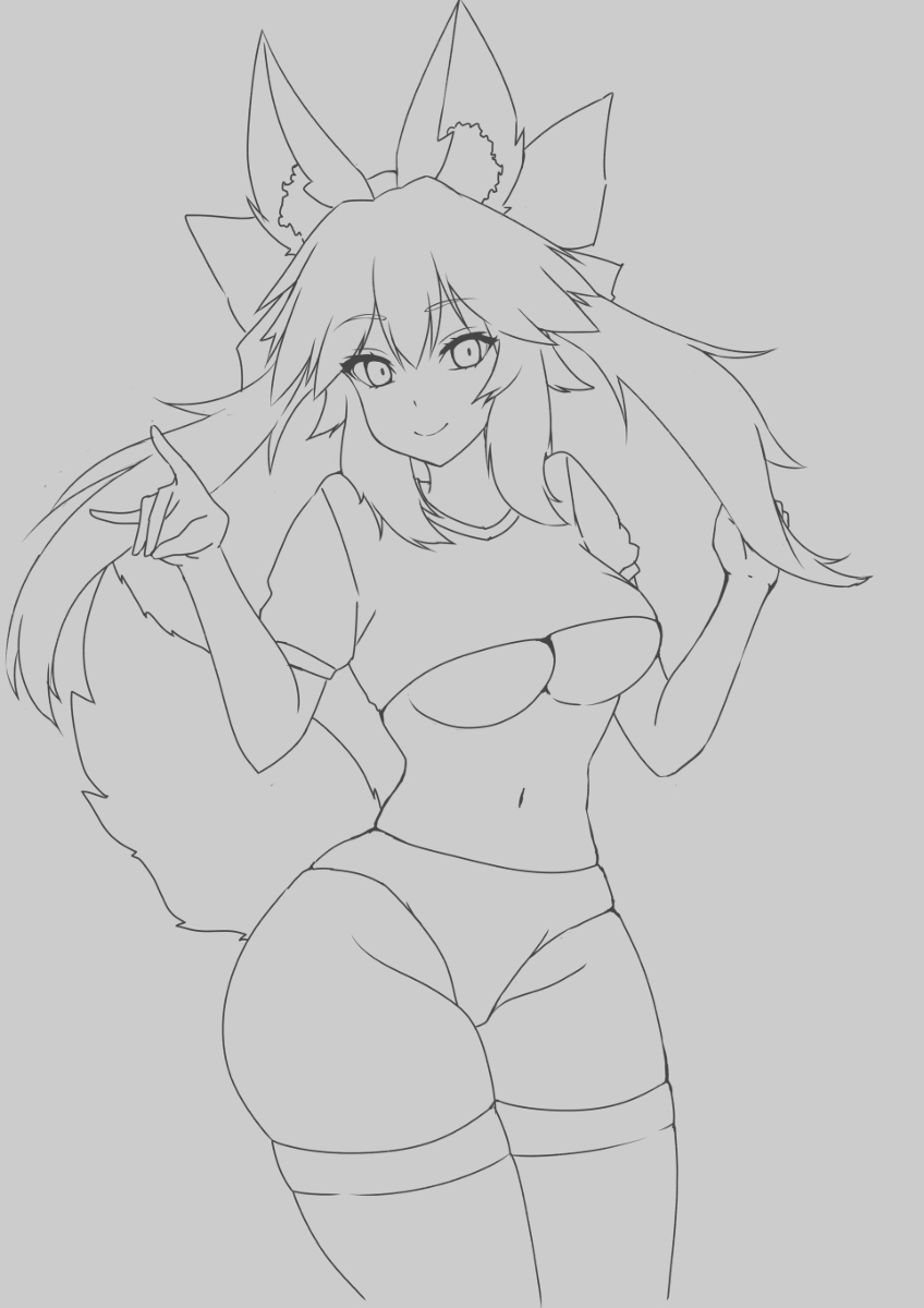 asocnsfw's tweet photo. Tamamo gym uniform! #FGO #็่ปใฎๅ #4chan #drawthread https://t.co/2vh56NhhCd https://t.co/pSkEMNo7v5