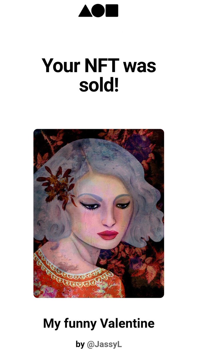 I'm feeling very blessed to have been collected by <a href="/JustSIM13/">SIM🌈</a> and to have my work appreciate by such a fabulous artist. Thanks so much for your support dear SIM! I know 'My funny Valentine' will be well loved in your collection 💗🌸💗
#NFTCommunity