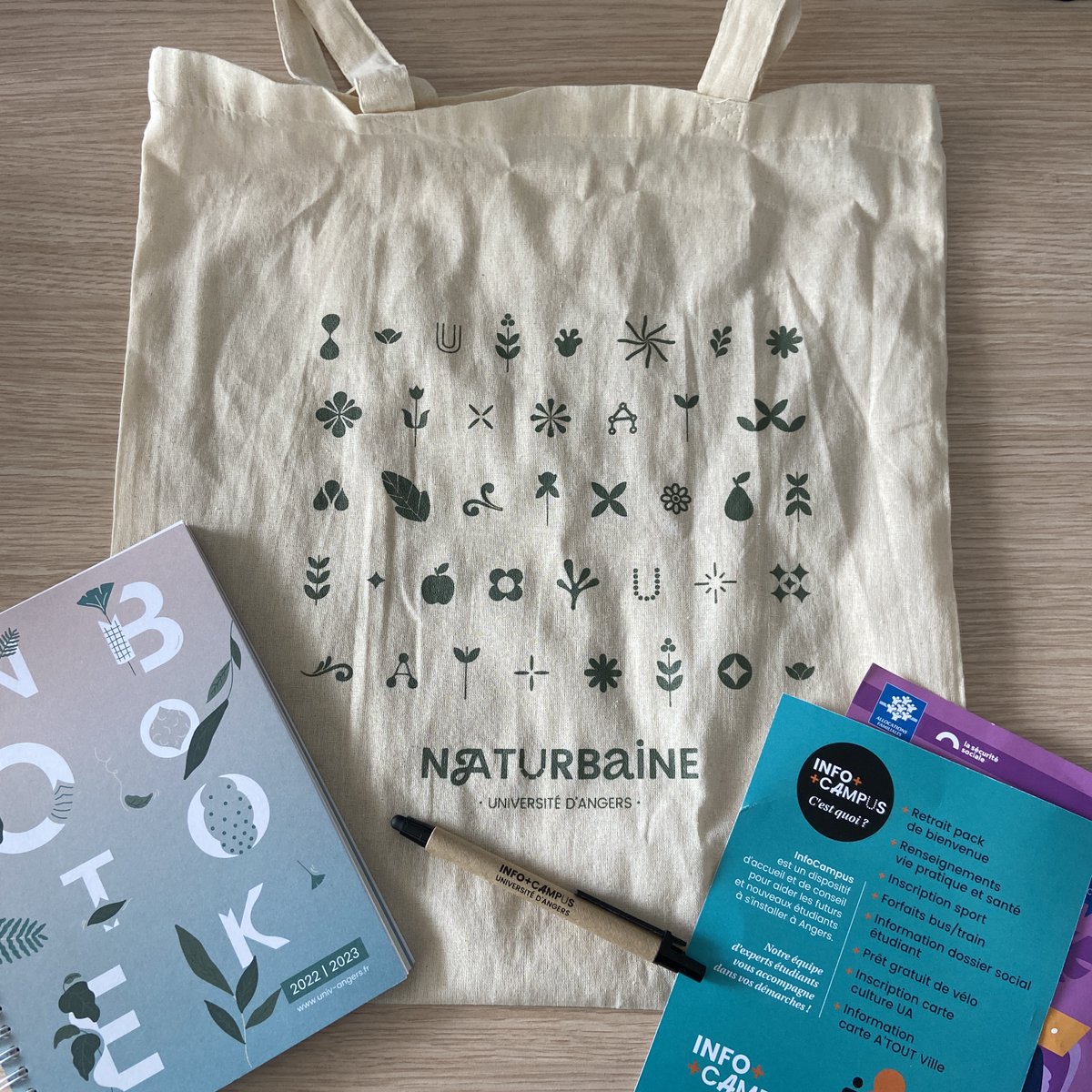 UnivAngers's tweet photo. C’est votre première année à l’UA ? N’oubliez pas de récupérer votre kit de bienvenue auprès des ambassadeurs #Infocampus ! Le guichet est ouvert jusqu’au 30 septembre de 10h à 16h à la Passerelle et aux abords de la BU Saint-Serge 👉https://t.co/FjBEDJjY8D #BienvenueUA https://t.co/5xKagcYVVQ