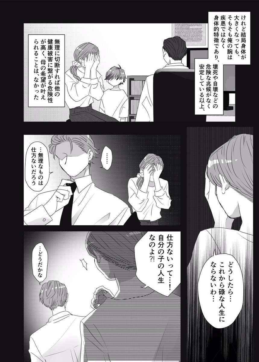 my Dear Spider③ / 九百くんと蝶野くん(3/7ページ)
#多腕 #創作男子 #創作BL 