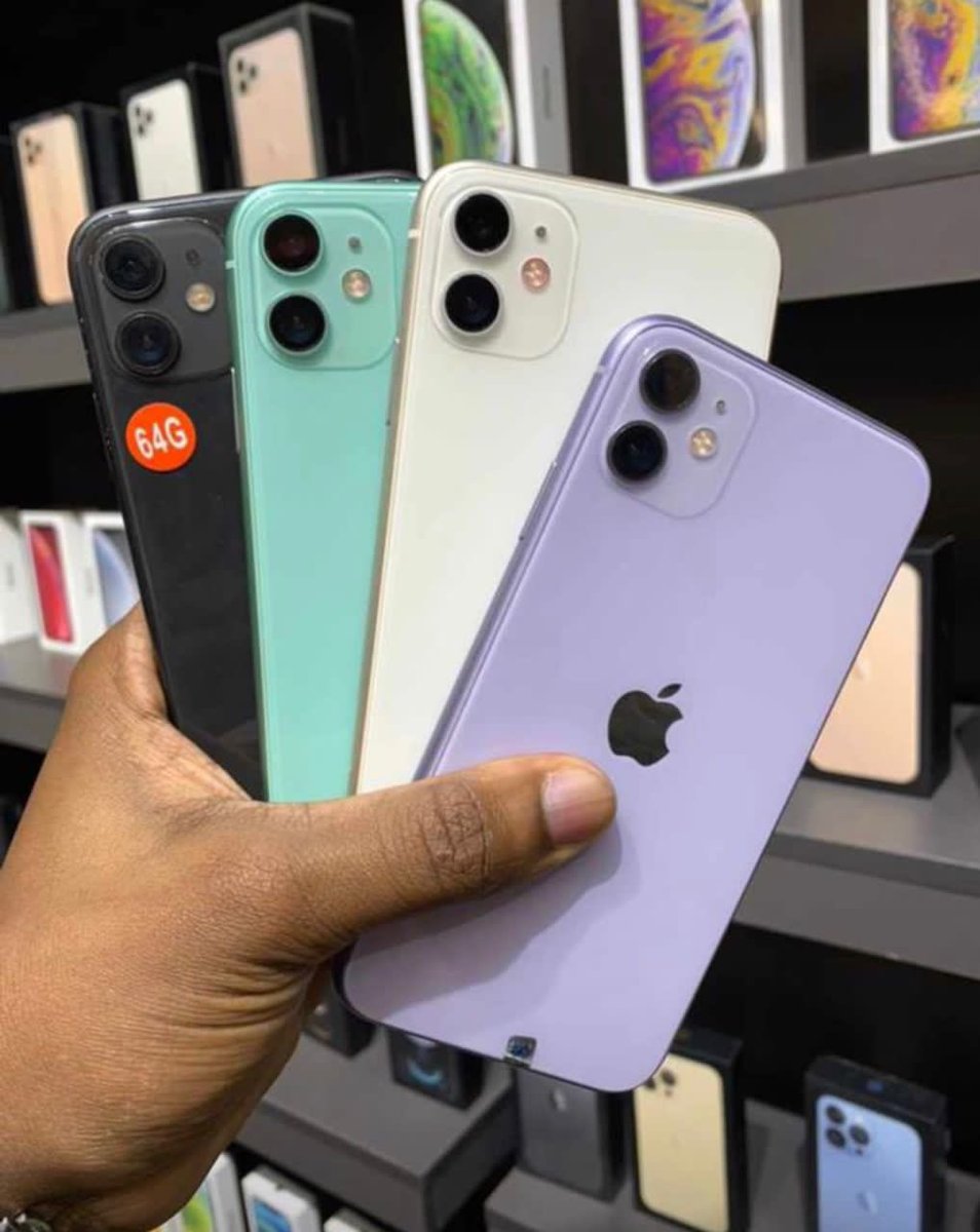 leneonlineshop's tweet photo. Brand new iPhone 11 🍏🍏🍏
128gb at 2.7m
64gb at 2m

New but not boxed
128gb at 2.4m
64gb at 1.9m

Uk used 
64gb 1.67m
128gb at 1.78m

Call or WhatsApp 0773580618 for order and delivery 

#leneelecteonics.    #lene_electronics

#shopwithelvisleneug.   #lene_store https://t.co/ooetpuyA5b