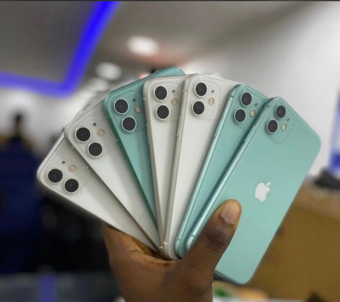 leneonlineshop's tweet photo. Brand new iPhone 11 🍏🍏🍏
128gb at 2.7m
64gb at 2m

New but not boxed
128gb at 2.4m
64gb at 1.9m

Uk used 
64gb 1.67m
128gb at 1.78m

Call or WhatsApp 0773580618 for order and delivery 

#leneelecteonics.    #lene_electronics

#shopwithelvisleneug.   #lene_store https://t.co/ooetpuyA5b