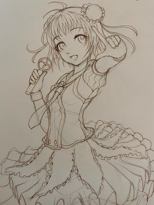 E5やりながら描いてました。。。 