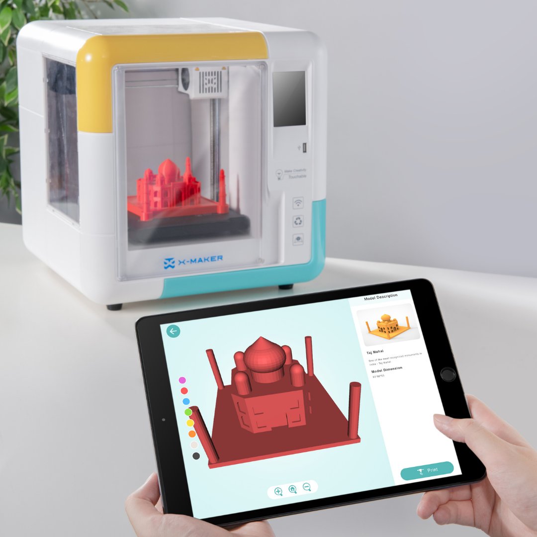 AOSEED2011's tweet photo. If you want to visit the Taj Mahal but cannot make it now, 3d-print it! Let us know what other places are on your travel list, so we can add them to the model collection of our X-MAKER APP. Easy printing for better lives. π
#xmaker #ime3d #3dprinting #diy https://t.co/LsH558ewv3