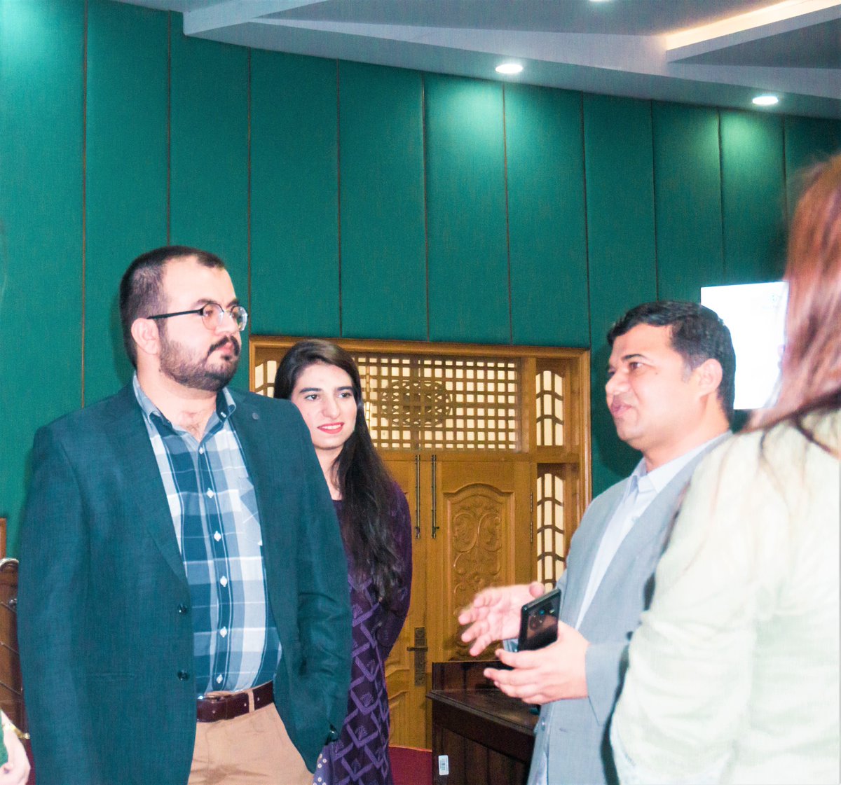 gils_22's tweet photo. MOU signing ceremony between @gils_22 & #FAST-NUCES FSD. ๐
FAST-NUCES FSD joined hands as our #Academic_Partner for #GILS22.
#gils22 #mou #signing #ceremony #web3 #blockchain #metaverse #ecosystem #technoogy #FASTNU #FASTNUCFD #bloctechsolutions #teambts #faisalabad #pakistan https://t.co/KivLeA7G2F