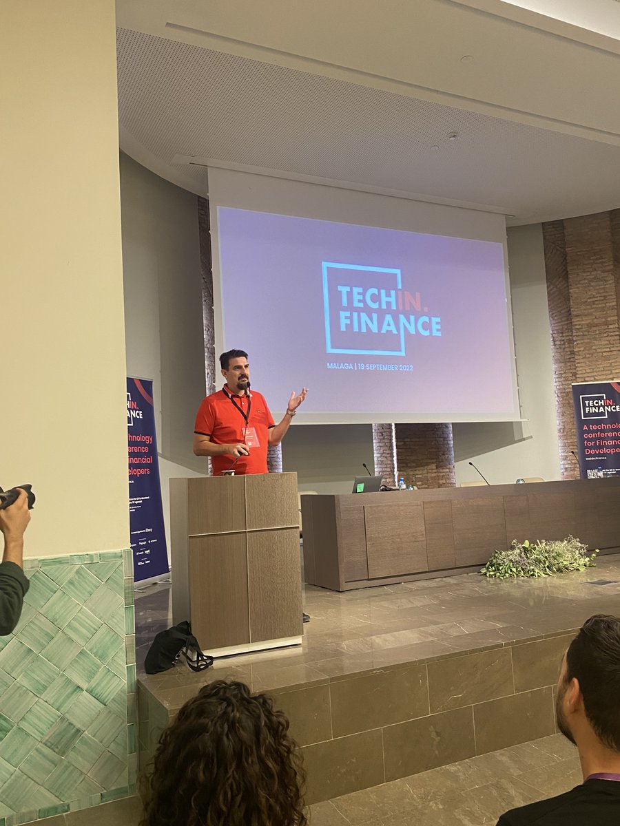 Welcome to #TIF2022! Ebury's CTO, <a href="/victorpalau/">victor palau</a>, is kicking off the conference in Track 1! After 2 years of absence, we're so excited it's here!!