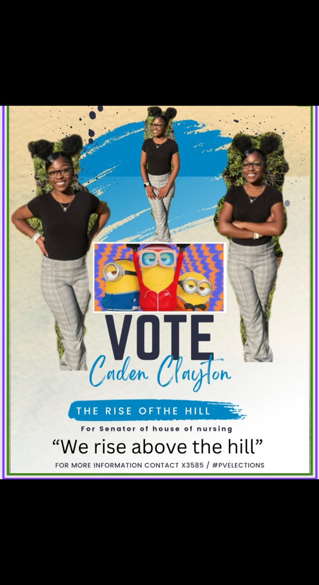 kendall_caden's tweet image. Greeting my fellow panthers 💜💜

Hello,My name is Caden Clayton. I am a nursing major from Dallas Texas. i am vying to be your 2022-23 senator of house of nursing I want us to rise  with  Reassurance inspiration, being self’s assertive and using  our excellence
#pvelection#viral