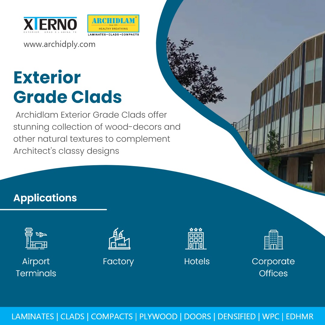 archidplyIND's tweet photo. π EXTERIOR GRADE LAMINATE
As the world moves towards more informed and enlightened consumers, decorative trends have also evolved.
π Visit:- https://t.co/7SvhsZjaXo
βοΈ Call :- +91-9711070340
#clads #exterior #gradeclads #archidply #archidlam #archidplyplywood #decor https://t.co/18HACANw3j