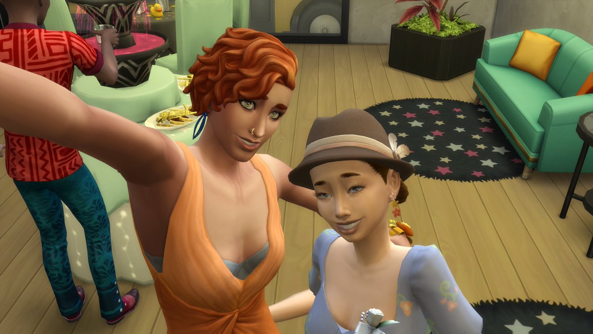 RotationalSims's tweet photo. It all was over too fast, but Faustine and Klara would always remember that night. Dancing and kissing and being beautiful! https://t.co/KBgcDaSAep