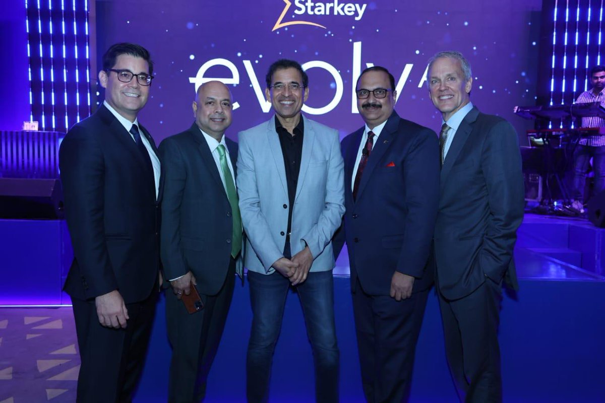 starkey_india's tweet photo. Effortless hearing has arrived in India. Our new #EvolvAI hearing aids offer superior #starkeysound, custom craftsmanship, and smaller devices that will enhance your hearing.
To learn more, visit: https://t.co/hLeWeudVup
#HearBetterLiveBetter #EffortlessHearing #StarkeyIndia https://t.co/VCUAfHKGhu