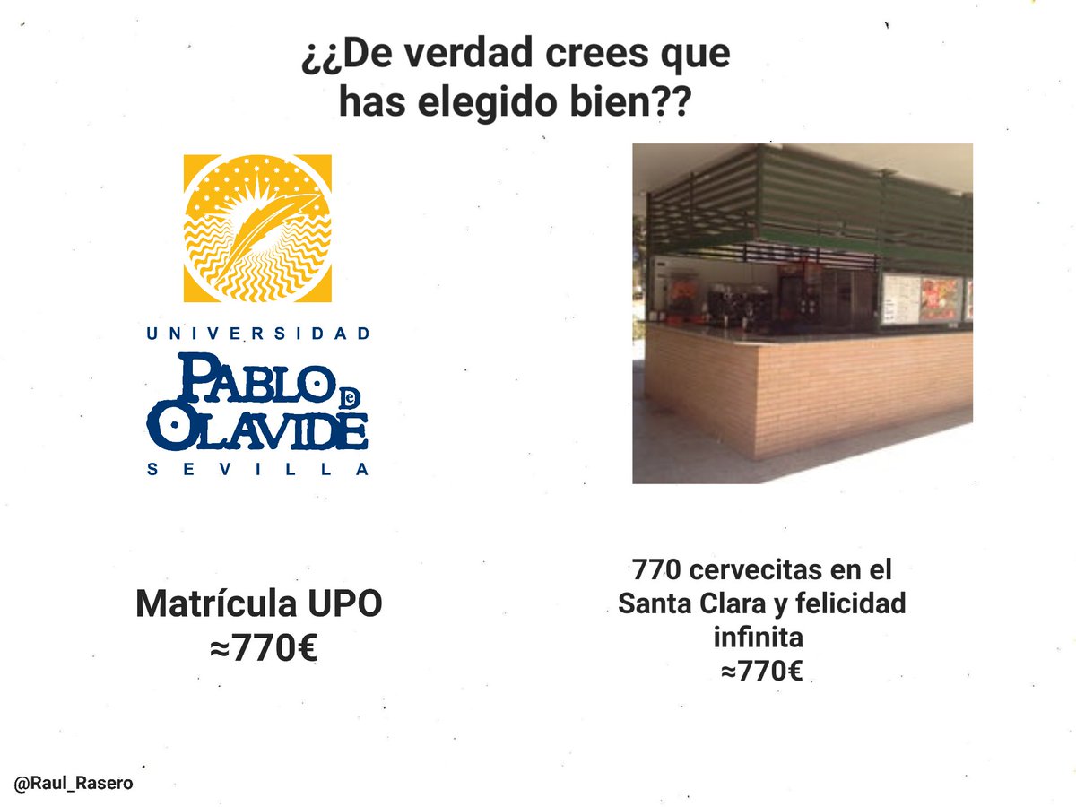 Raul_Rasero's tweet photo. Ahí va mi aportación de este año @upoquejas #upomemes https://t.co/lt4O5Ty0lA