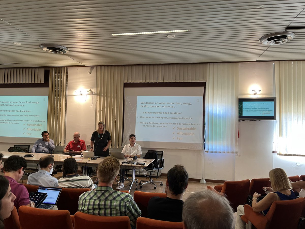Live now 🟢 We are so excited to start the <a href="/watermining/">WATER-MINING H2020</a> Consortium Meeting in the sunny and warm Palermo 🇮🇹 let’s get altogether and share the latest projects updates and developments 👏 stay tuned