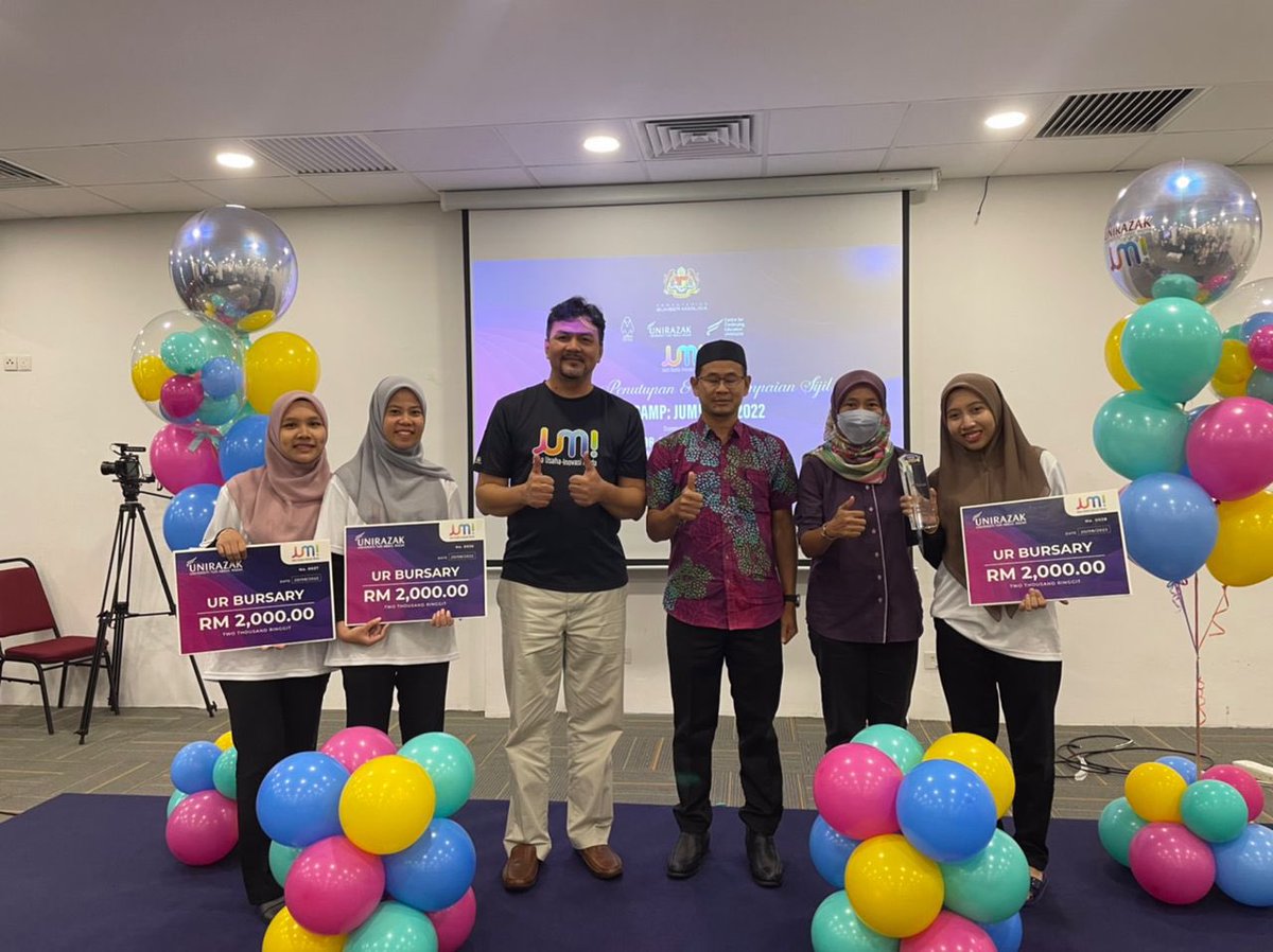 ikbnwt2018's tweet photo. PROGRAM JANA USAHA-INOVASI MUDA (JUM!) TVET TAHUN 2022.
..
20 Ogos 2022(Ahad)~IKBN wakaf Tapai telah berjaya mendapat tempat pertama dibawah kategori Most Promising Enterpreneurs Award di dalam pertandingan inovasi JUM! TVET 2022. https://t.co/oOr5wRJCJA