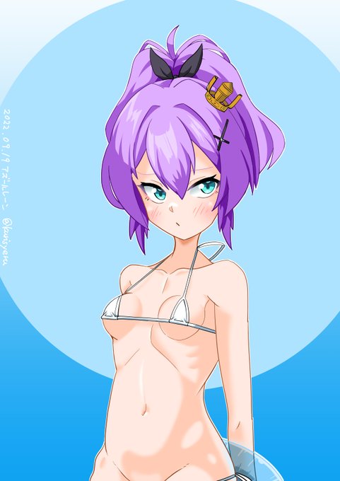 53日目 アズールレーンマイクロビキニ強化週間1日目最初はやっぱり主人公だよね! 