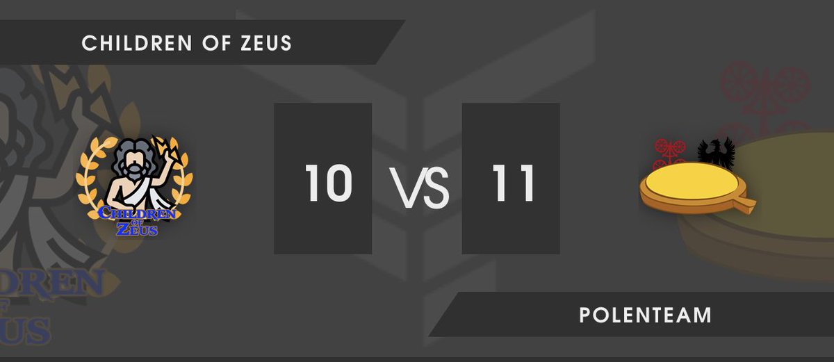 The second week of <a href="/EMEAFactions/">EMEA Factions</a> finds the Children of Zeus suffering a loss against the Polen Team. This week’s battle was more than just a simple battle, it was a food battle as well, it was gyros vs polen and the winner was determined from these close matches, GGs!