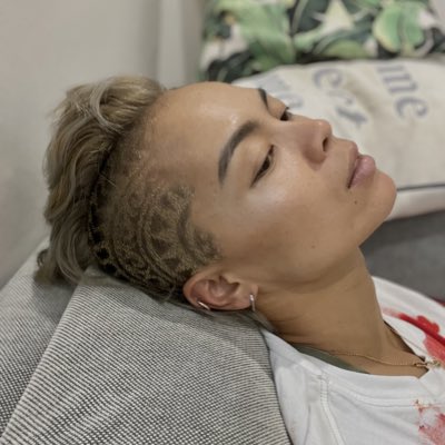 dancerjacky's tweet photo. #新しいプロフィール画像　一瞬で伸びる刈り上げ部分のアートはめっちゃ切ない https://t.co/ypaAY3zclT